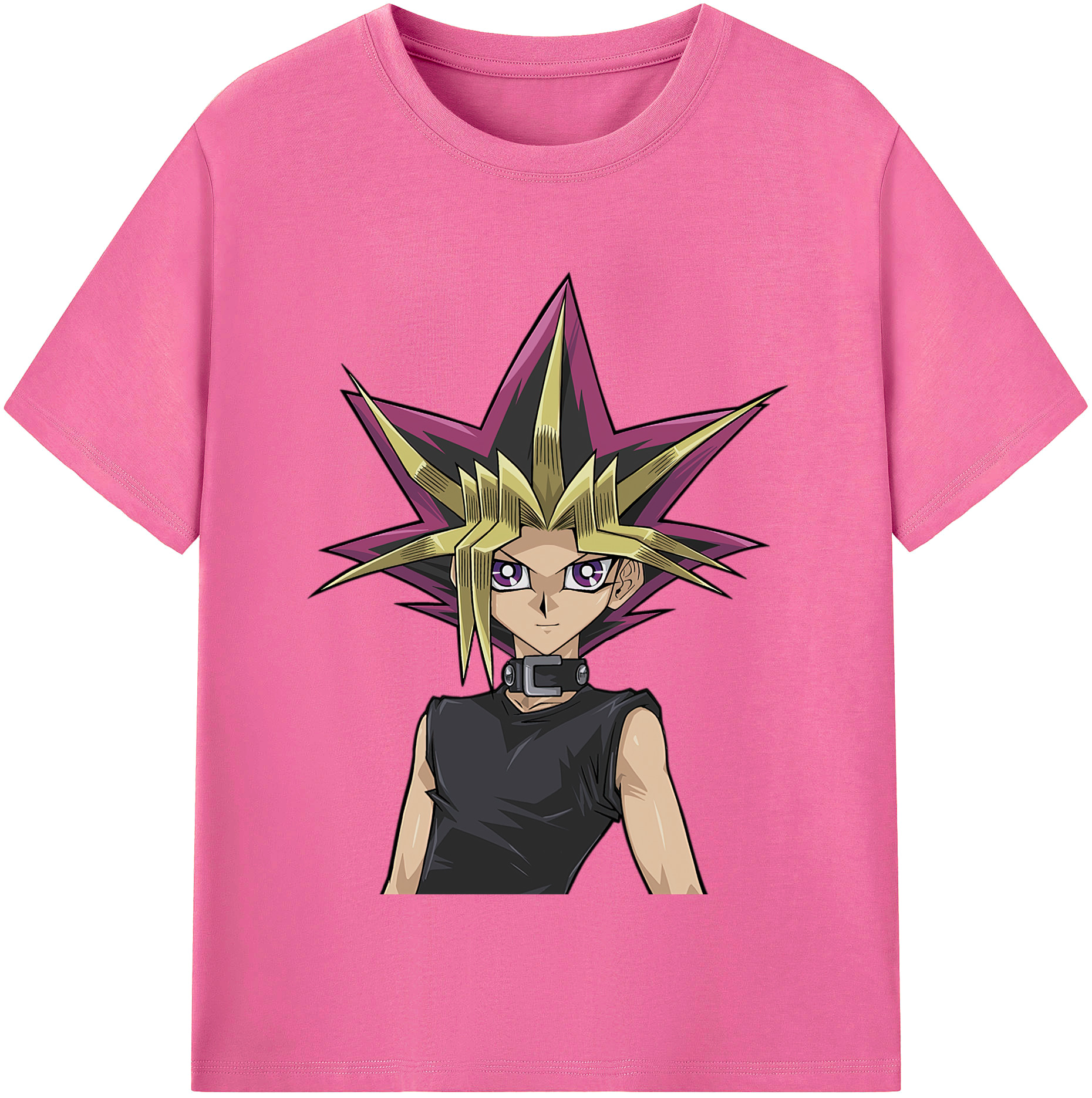 （画像用） 遊☆戯☆王 Yu-Gi-Oh! レディースカジュアルプリントTシャツ（綿100％）
